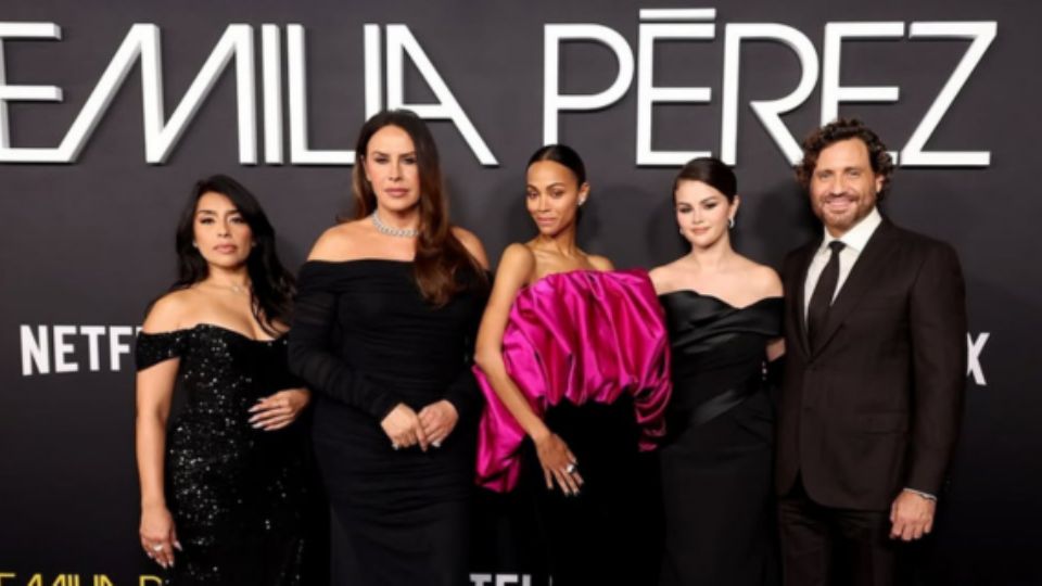 Elenco del filme 'Emilia Pérez'.