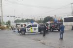 Trabajadora muere atropellada por tráiler al intentar cruzar carretera a Juárez