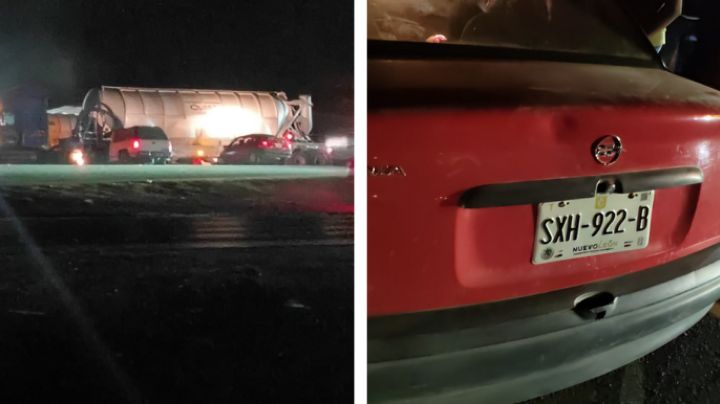 Familia sufre accidente vial en Galeana NL; muere niño de 3 años