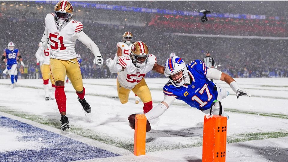 Josh Allen brilla y los Bills vencen a los 49ers en Buffalo