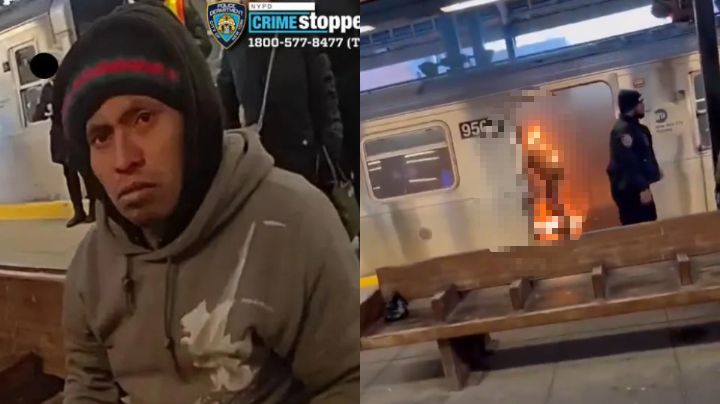 Guatemalteco quema viva a mujer dentro del Metro de Nueva York