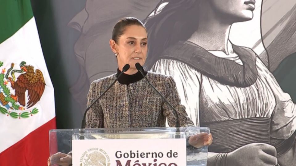 Claudia Sheinbaum, presidenta de México.