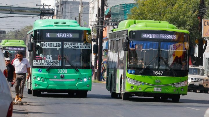 Camiones de Nuevo León ajustan sus horarios por Año Nuevo: Estos serán sus turnos