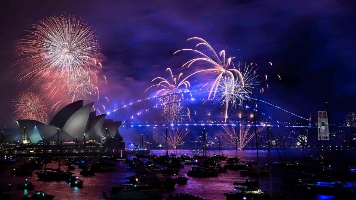 Países del mundo celebran llegada del Año Nuevo