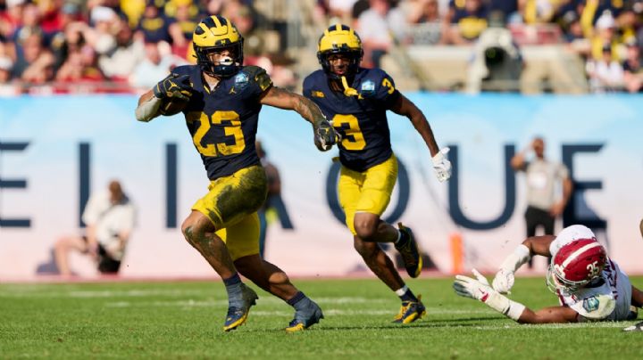 Michigan vence 19-13 a Alabama en el ReliaQuest Bowl