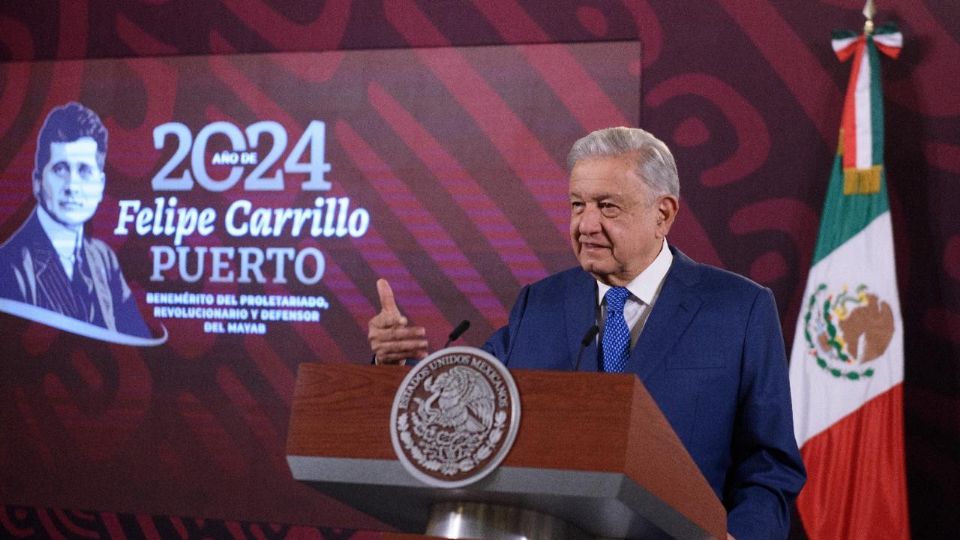 López Obrador en su conferencia matutina este jueves 1 de febrero