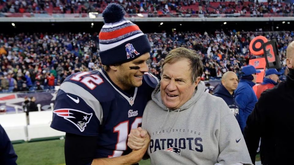 Tom Brady y Bill Belichick conquistaron seis anillos de Super Bowl con los Patriots