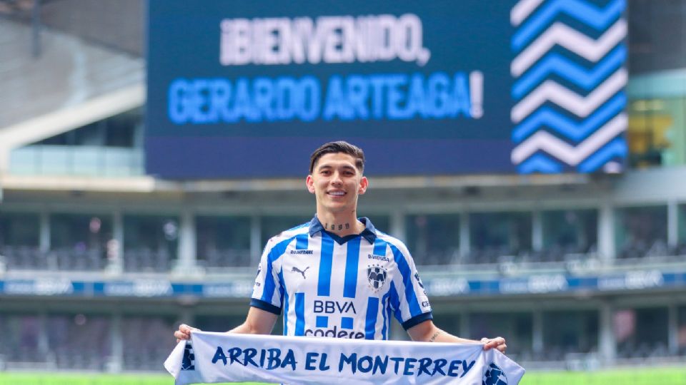 Gerardo Arteaga llego a Rayados como refuerzo para el Clausura 2024.