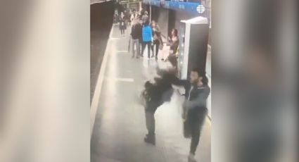 Hombre golpea sin motivo a mujeres en metro de Barcelona