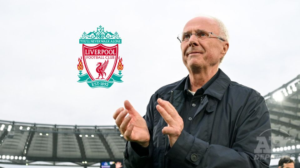 Sven Goran Eriksson dirigirá al Liverpool en un partido de leyendas el próximo mes de marzo.