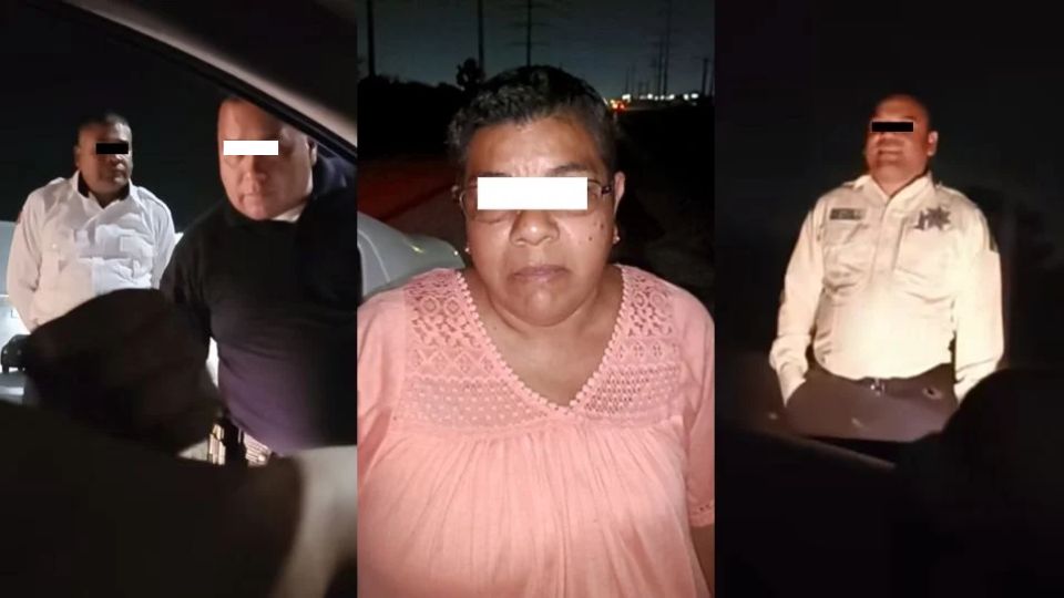 Auxilian a mujer por despoje de dinero a manos de oficial en Pesquería