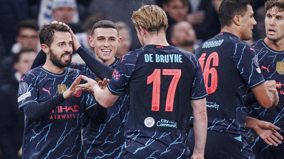 Los goles de los celestes fueron gracias a Kevin De Bruyne, Bernardo Silva y Phil Foden.