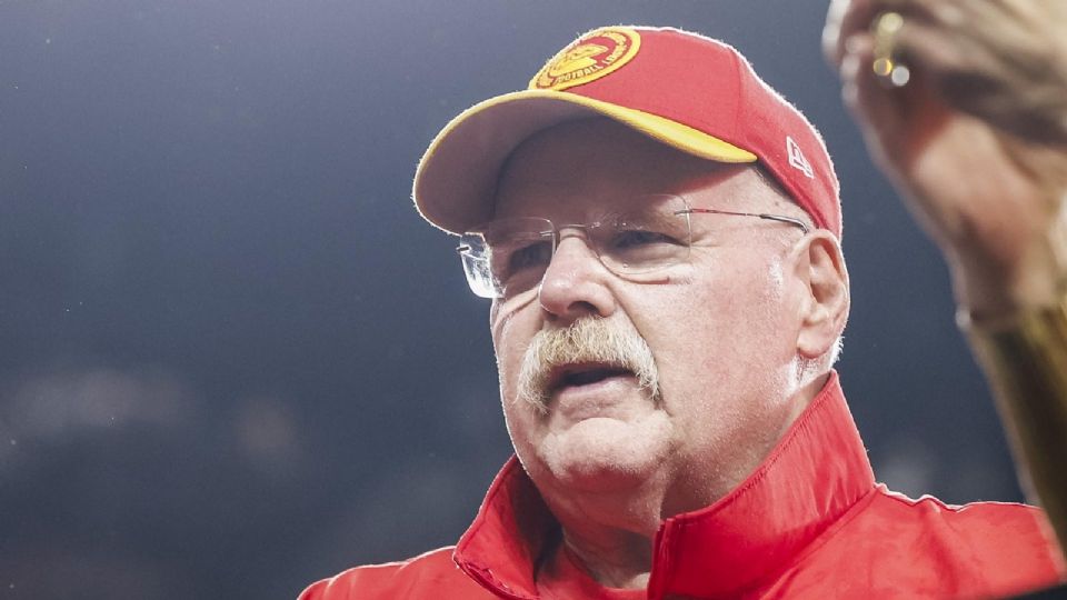 Andy Reid, entrenador de los Jefes de Kansas City.