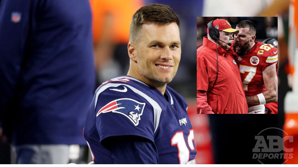 Tom Brady justificó este martes el empujón que Travis Kelce propinó a su entrenador, Andy Reid, antes del medio tiempo del Super Bowl LVIII.