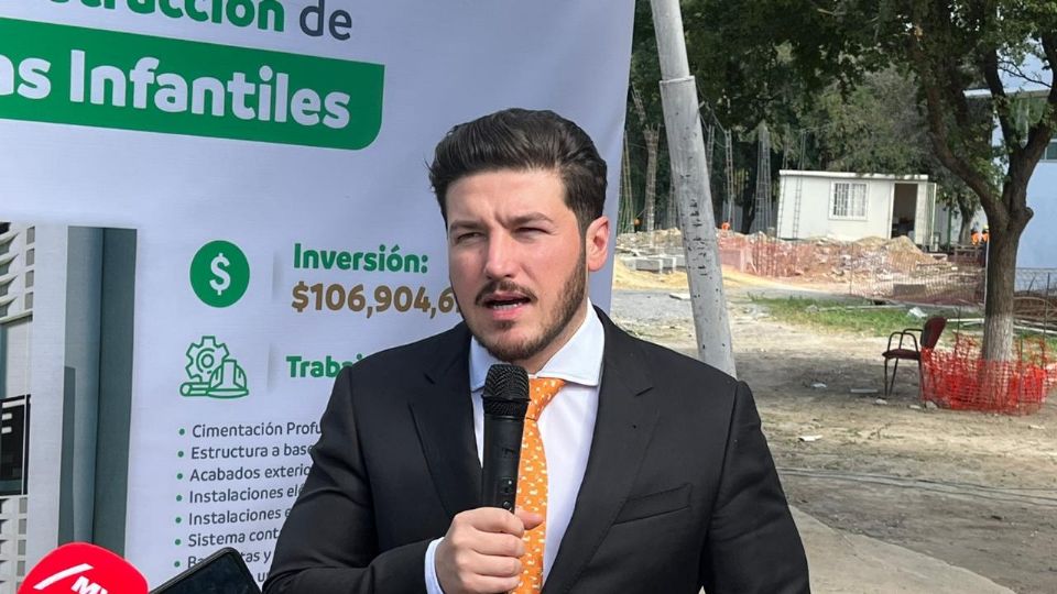 Samuel García, gobernador de Nuevo León.