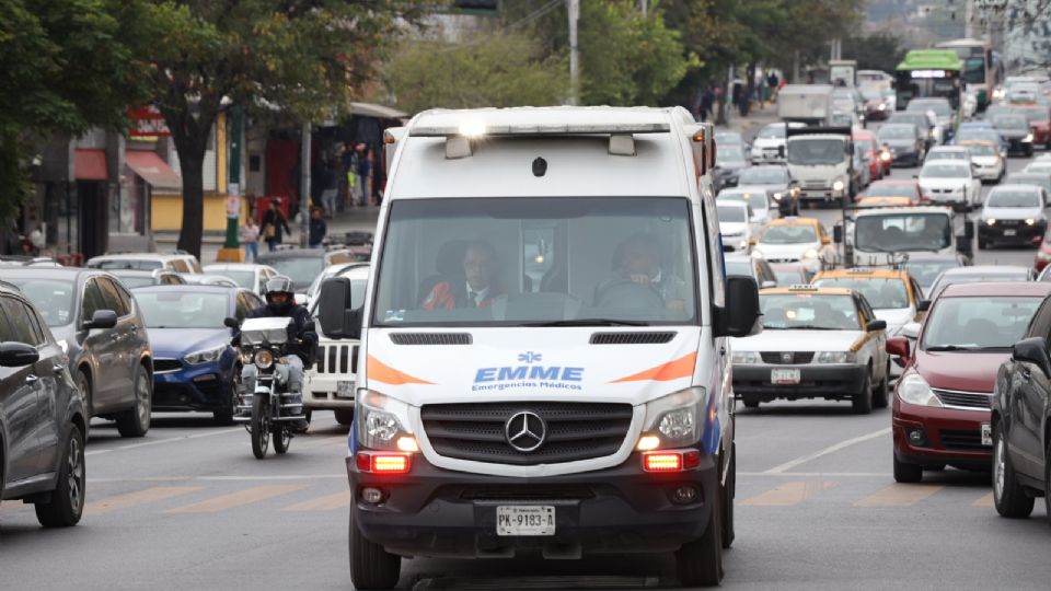 Ambulancias en Nuevo León.