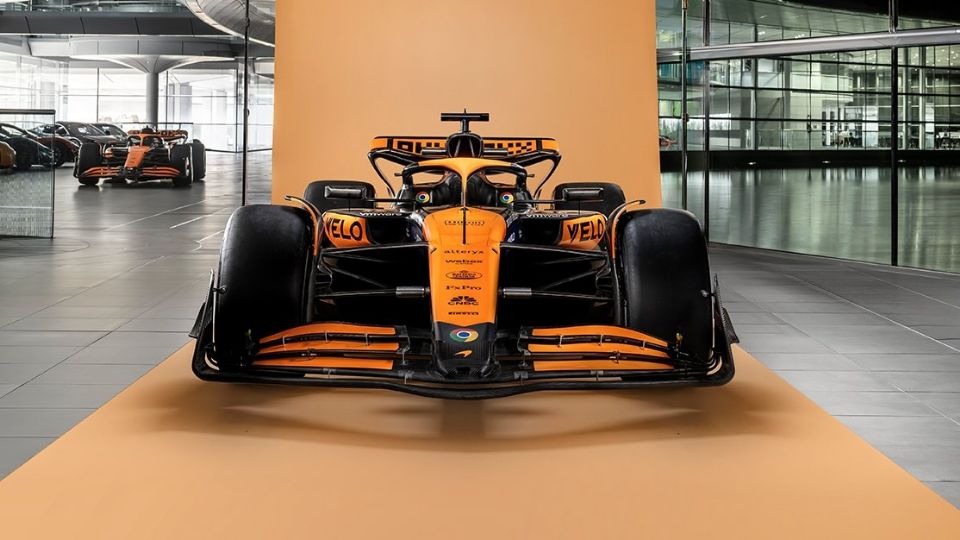 El equipo McLaren desveló el nuevo MCL38, el monoplaza de la escudería 'papaya' para la temporada 2024 en el que los pilotos tienen 'plena confianza'