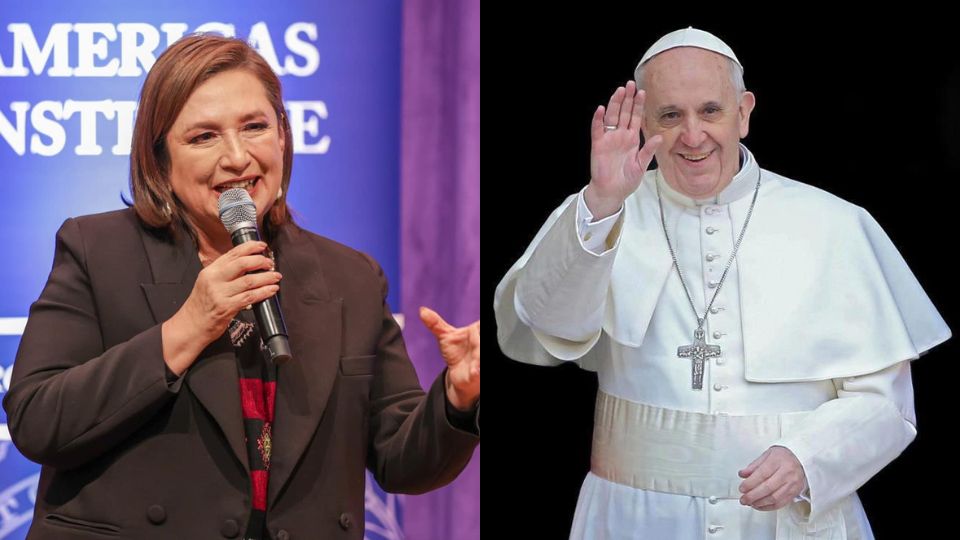 Xóchitl Gálvez se reúne con El Papa en El Vaticano