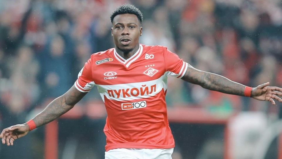 Quincy Promes, futbolista del Spartak de Moscú