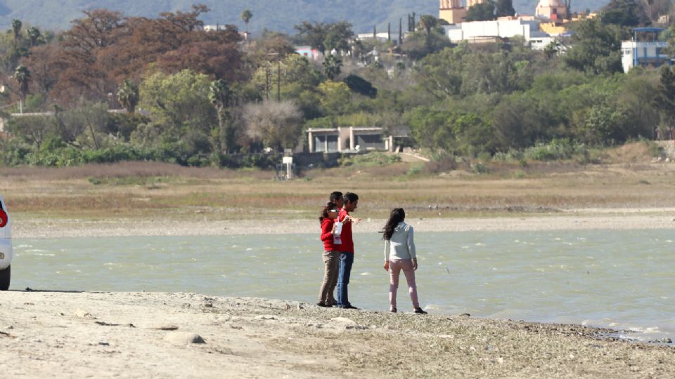 Presa La Boca en Santiago, Nuevo León.