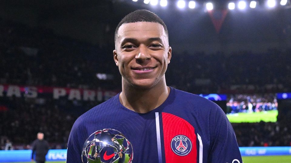 Kylian Mbappé fue el jugador del partido en la victoria del PSG ante la Real Sociedad en la Champions League