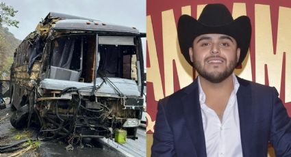 Autobús donde viajaban músicos de Gerardo Ortíz sufre incendio en su viaje a Puebla