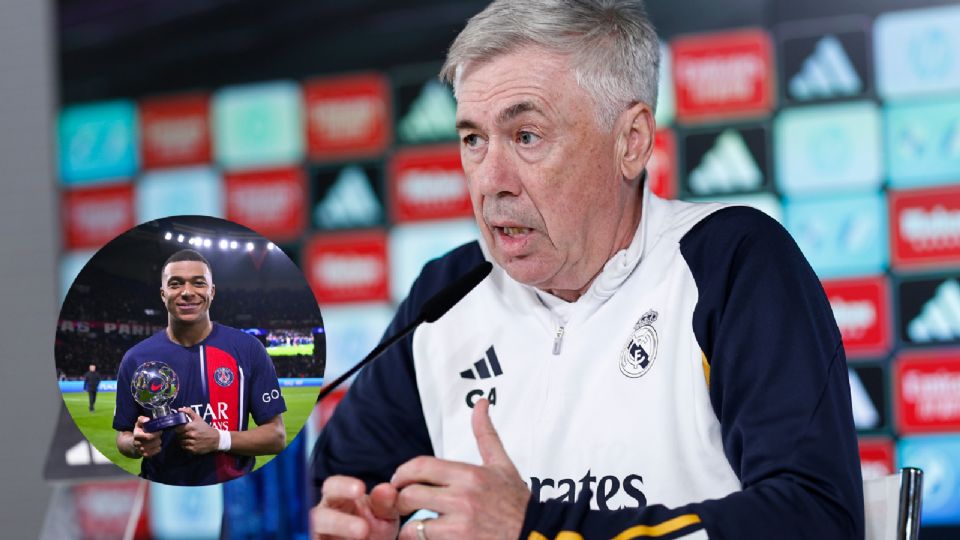 Carlo Ancelotti, ofrece una rueda de prensa tras el entrenamiento que celebró este sábado el Real Madrid en la Ciudad deportiva de Valdebebas