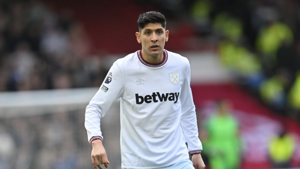 Edson Álvarez fue titular en la derrota del West Ham ante el Nottingham Forest