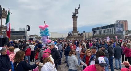 Protestan neoleoneses en defensa del INE