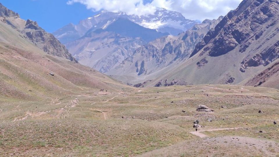 El cerro Aconcagua en la provincia de Mendoza.