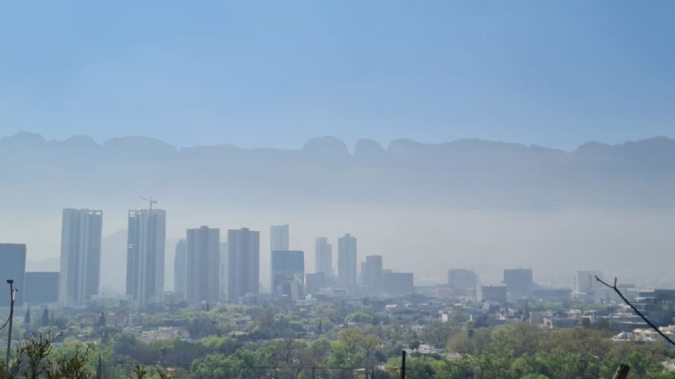 Capa de contaminación en la ZMM