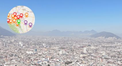 Metrópoli amanece contaminada; Juárez y Cadereyta, con aire extremadamente sucio