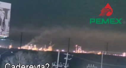 Video: Exhiben a refinería de Cadereyta contaminando durante la madrugada