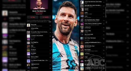 Peso Pluma, Grupo Frontera y Fuerza Regida en la playlist de Messi antes de los juegos