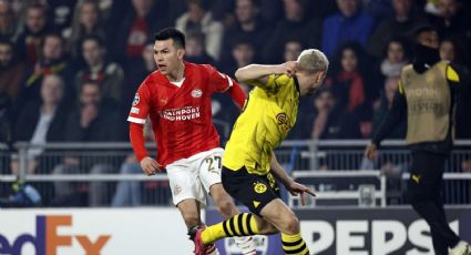 ‘Chucky’ Lozano fue titular en empate de PSV en Champions League