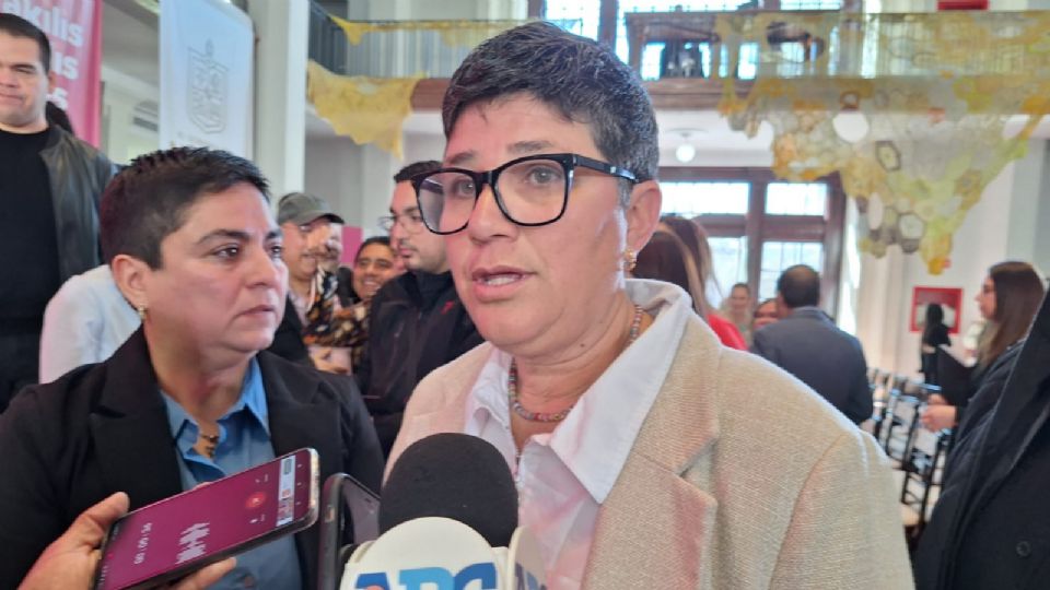 Jennifer Aguayo, representante del Movimiento por la Igualdad de Nuevo León.