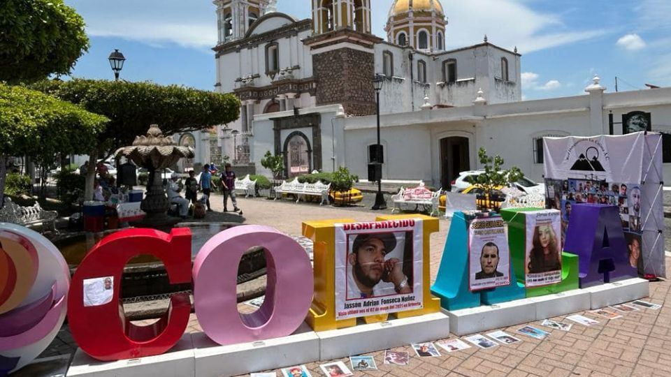 Ciudad de Colima reclama por personas desaparecidas | Facebook / Red Desaparecidos En Colima. A.C 
