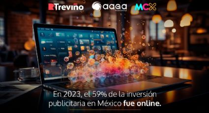 En 2023, el 59% de la inversión publicitaria en México fue online