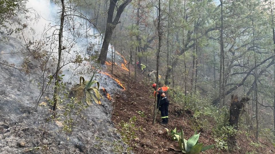 Incendio en Santiago.