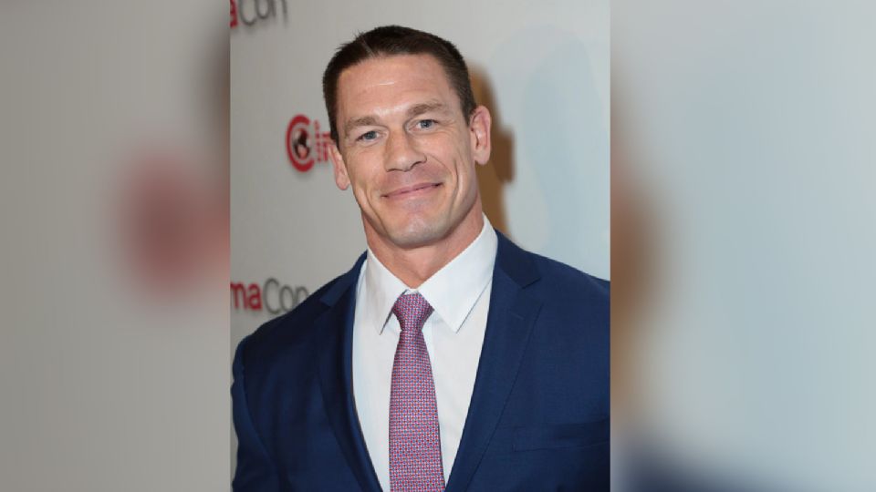 El reconocido luchador de la WWE, John Cena.