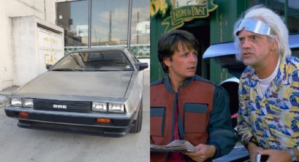 ¿Vino del futuro? ‘Aparece’ auto DeLorean en Monterrey