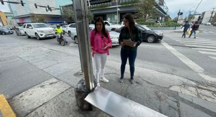 Lorenia Canavati detecta desperfectos en la avenida Gómez Morín