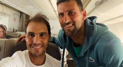 Nadal y Djokovic coinciden en vuelo a Los Ángeles para Indian Wells