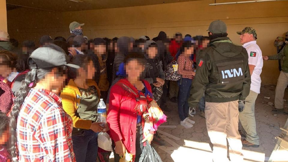 Rescate de migrantes en casa de Sonora | INM