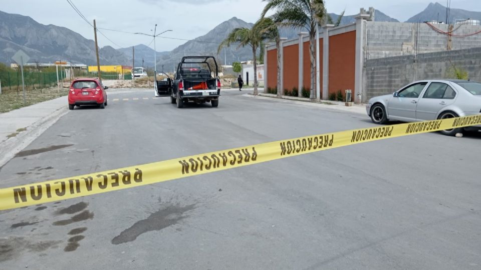 Arrojan cabeza humana en García.