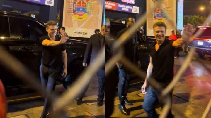 Video: Luis Miguel sorprende a fans de Perú; se baja a saludarlos