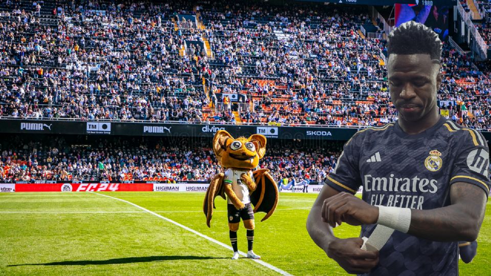 Vinicius regresará este sábado a Mestalla nueve meses después de que los insultos racistas que recibió