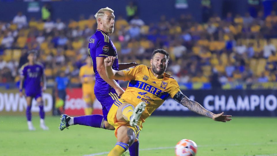 André-pierre Gignac sufrió un golpe en el último partido de Tigres, pero está en condiciones de jugar ante Orlando City.