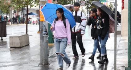 ¿A sacar suéter y paraguas? Frente frío llega hoy miércoles a Monterrey