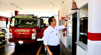 Entrega el Ayuntamiento de Santa Catarina 6.5 mdp al Patronato de Bomberos de NL